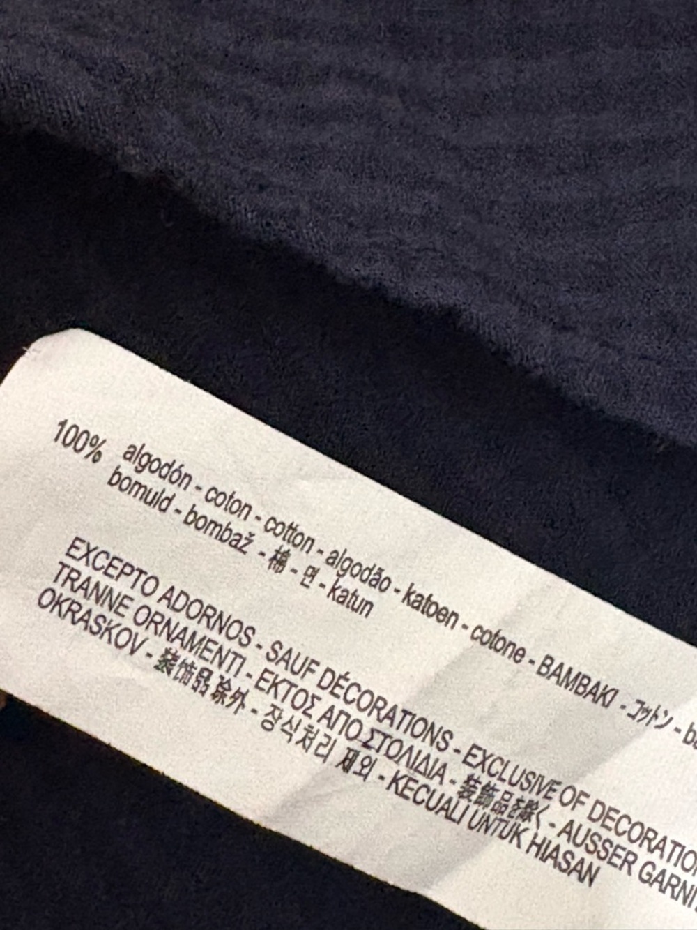 Zara Man Navy Textured Zip Front Long Sleeve Shirt Lightweight Jacket Size M - Picture 4 of 6